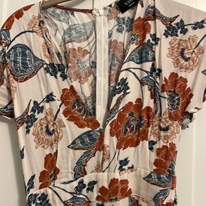 VICI floral jumpsuit